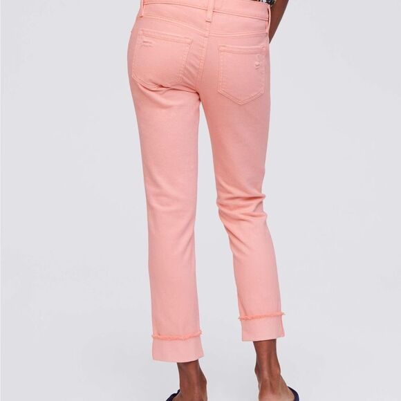Loft Boyfriend Jeans in Icy Peach - Picture 10 of 11